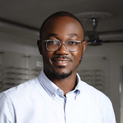 Doctor Akwasi Ahmed, consultant vitreoretinal surgeon and expert in retinopathy in sickle cell disease